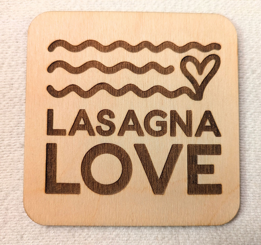 View 2 of Custom Coaster